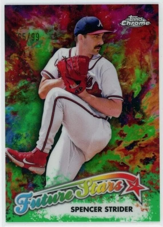 Spencer Strider 2023 topps Topps Chrome