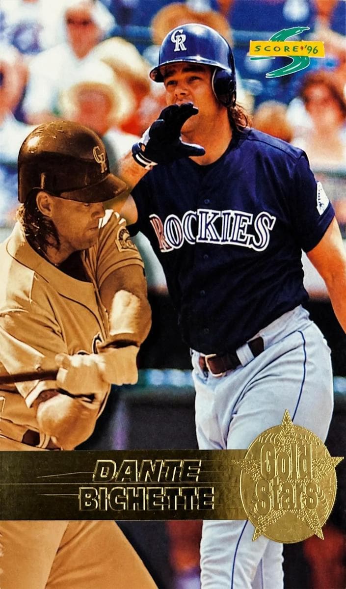 Dante Bichette 1996 panini Score