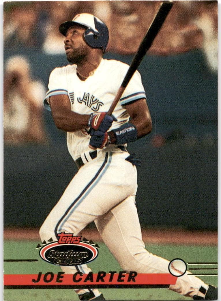 Joe Carter 1993 unknown Stadium Club