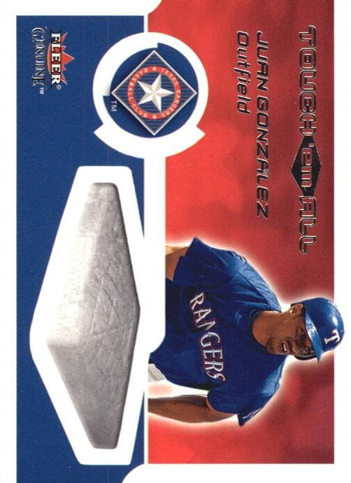 Juan Gonzalez 2002 fleer Fleer Genuine