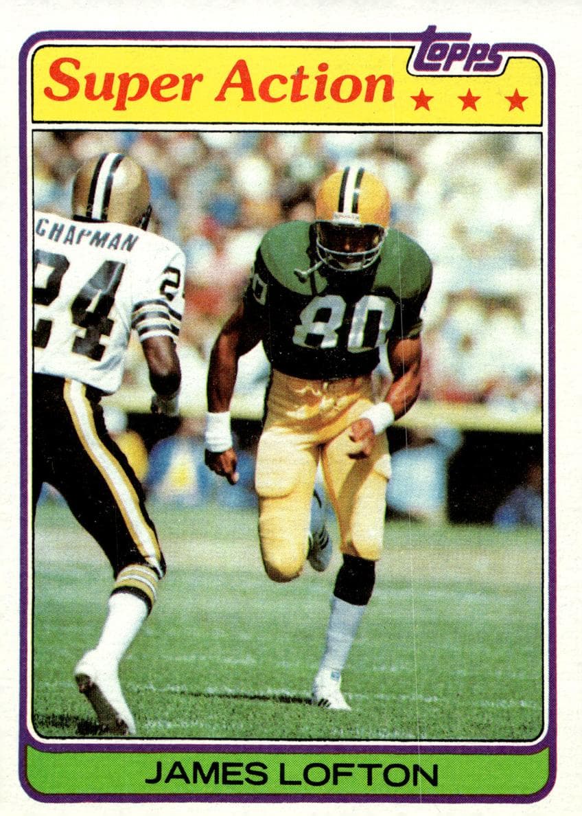 James Lofton 1981 topps Topps