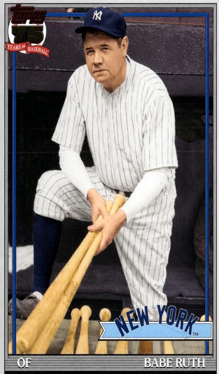 Babe Ruth #91b2-50