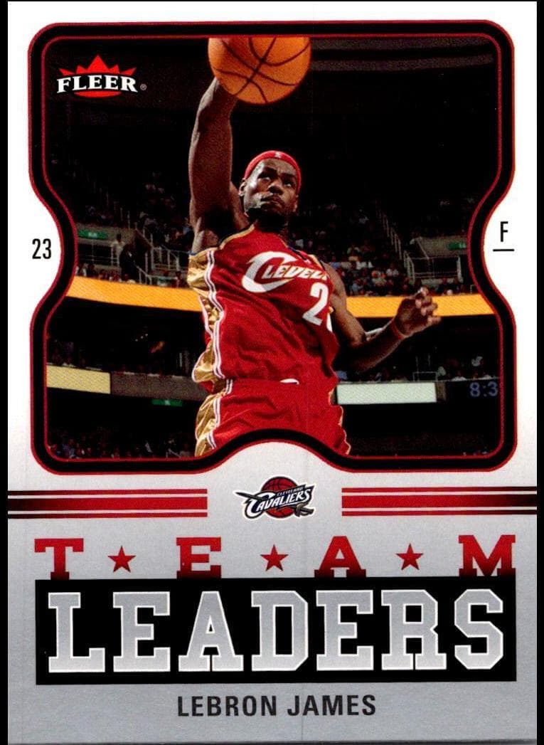LeBron James 2006 fleer