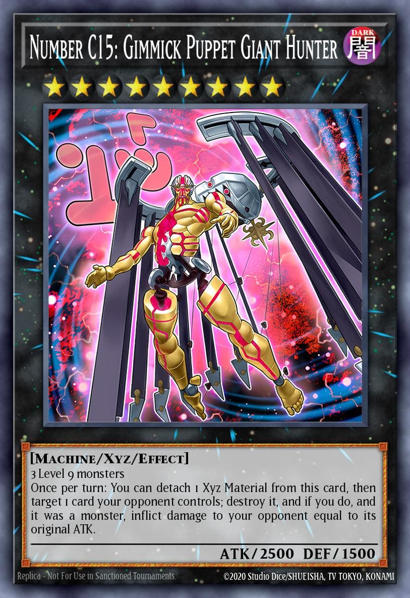 Number C15: Gimmick Puppet Giant Hunter #PGLD-EN019
