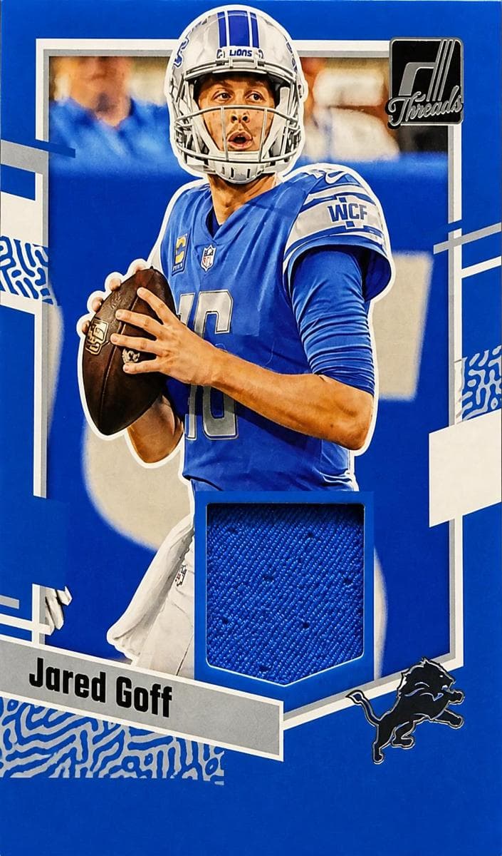 Jared Goff 2023 panini Panini Donruss