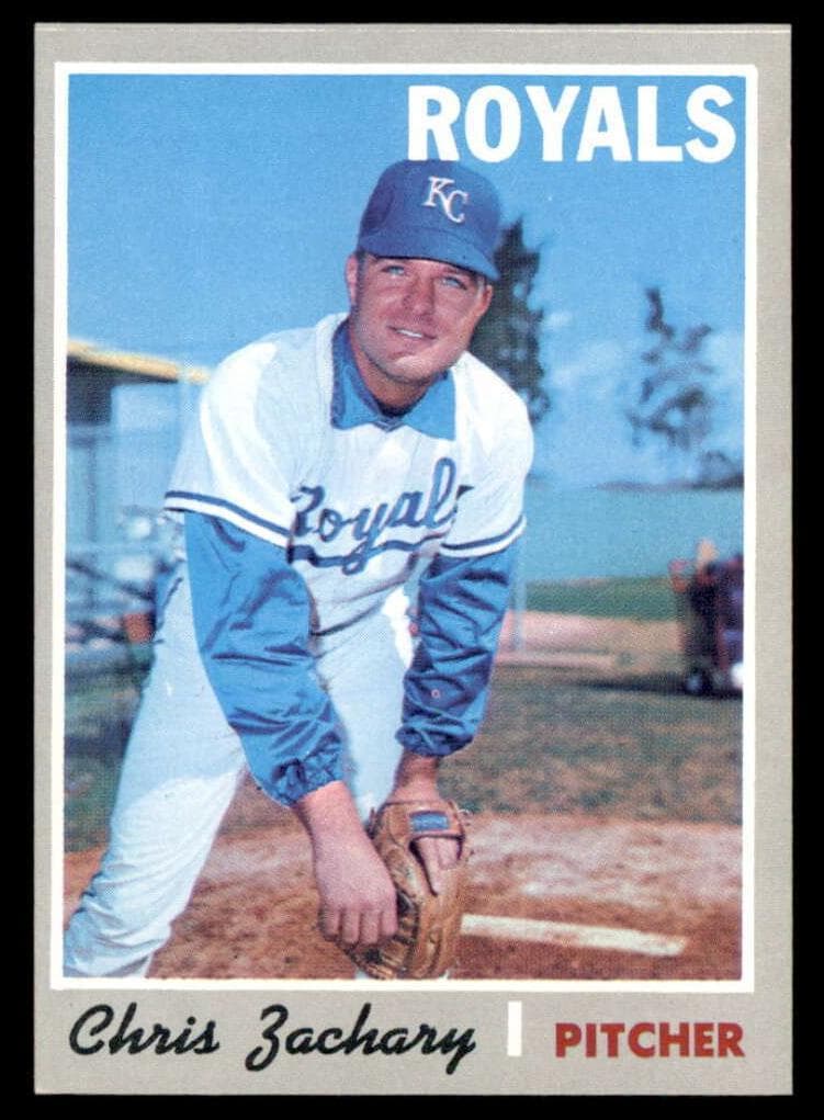 Chris Zachary 1970 topps Topps