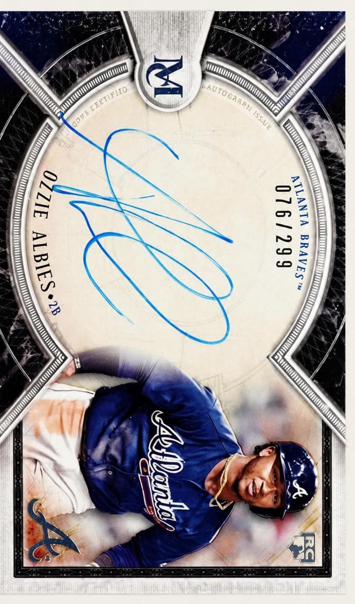Ozzie Albies 2018 topps