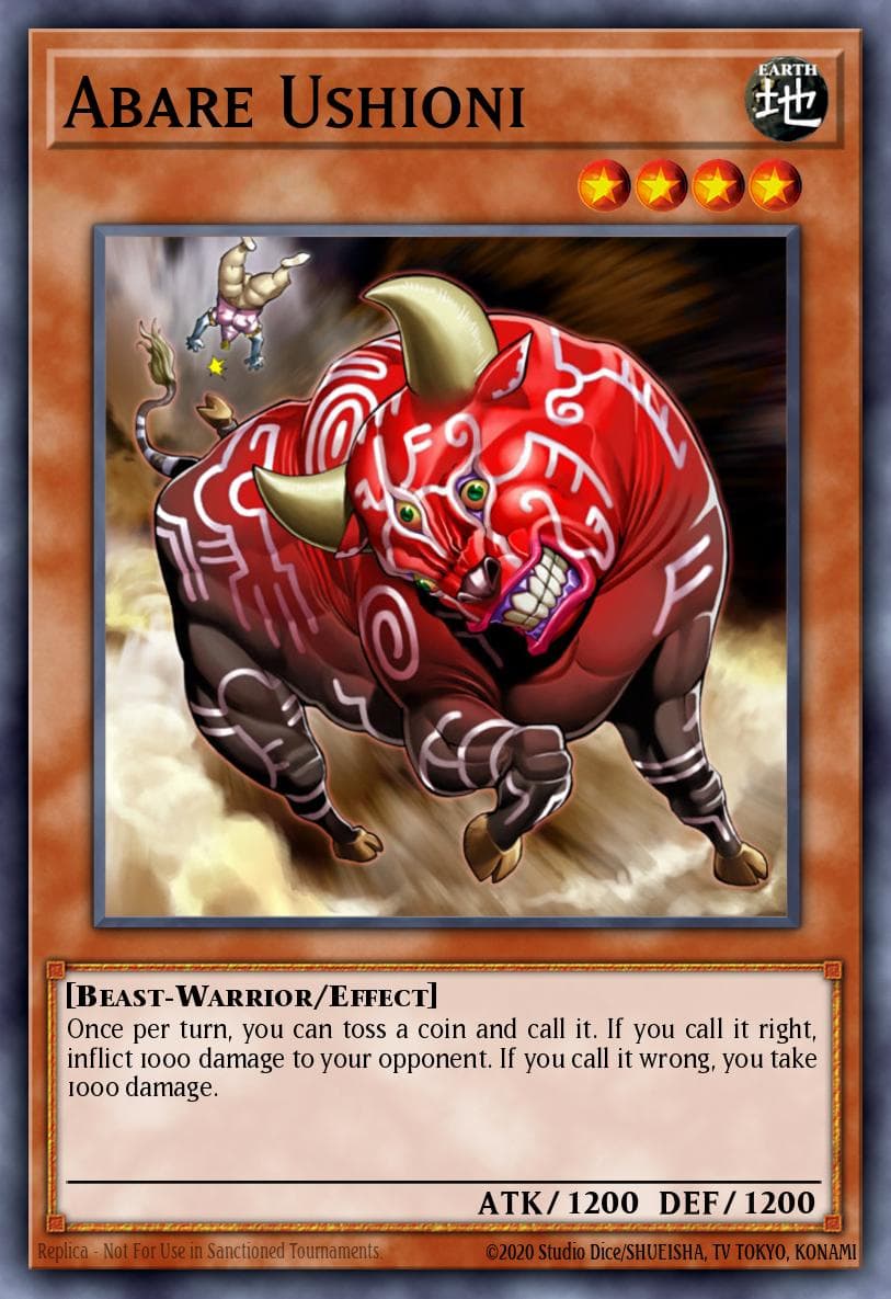 Abare Ushioni 2005 Yu-Gi-Oh! Flaming Eternity