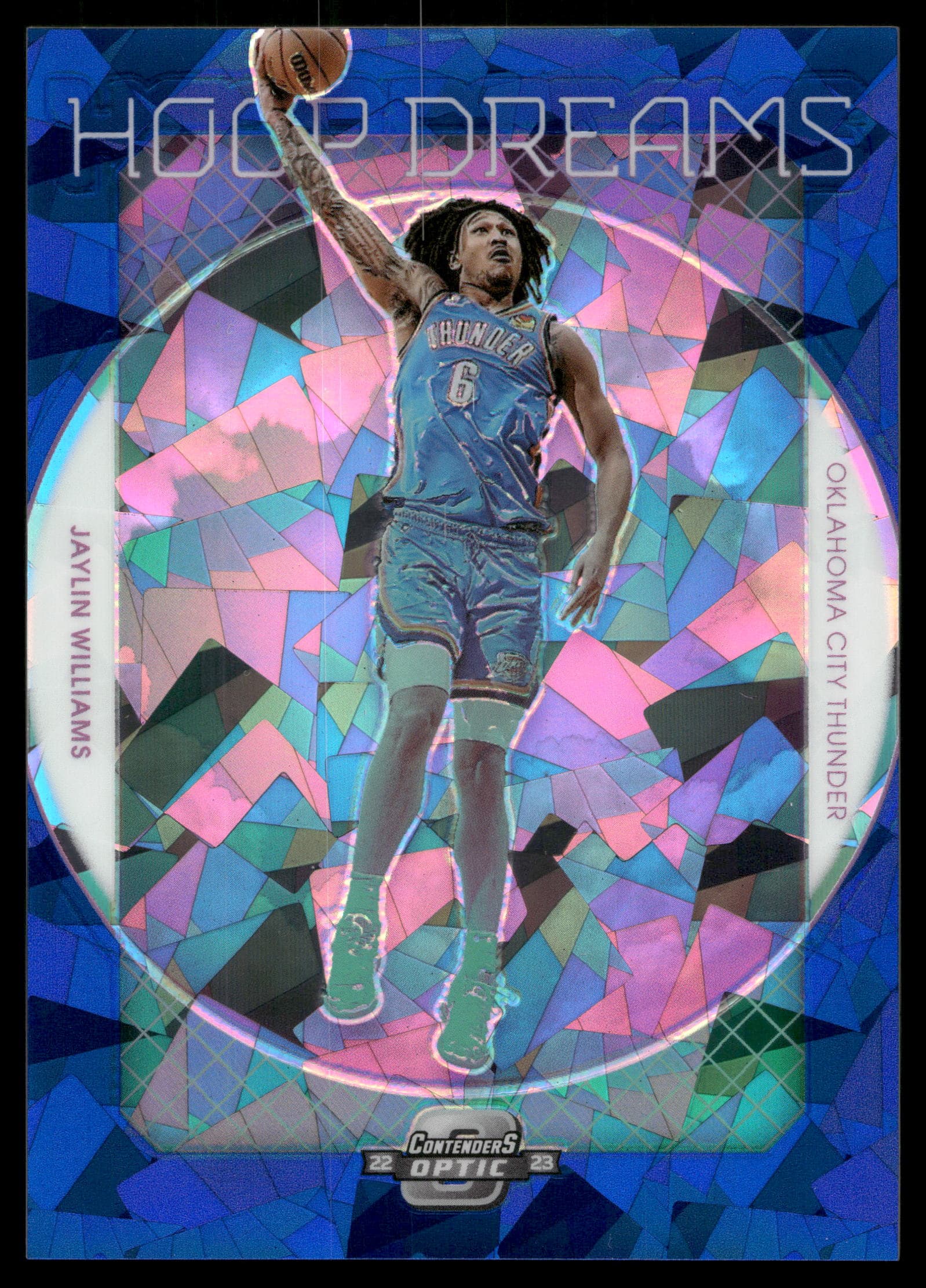 Jaylin Williams 2022 panini Panini Contenders Optic