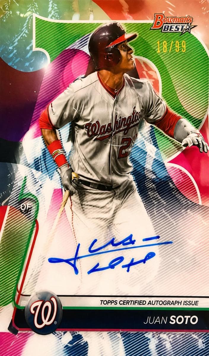 Juan Soto 2020 bowman