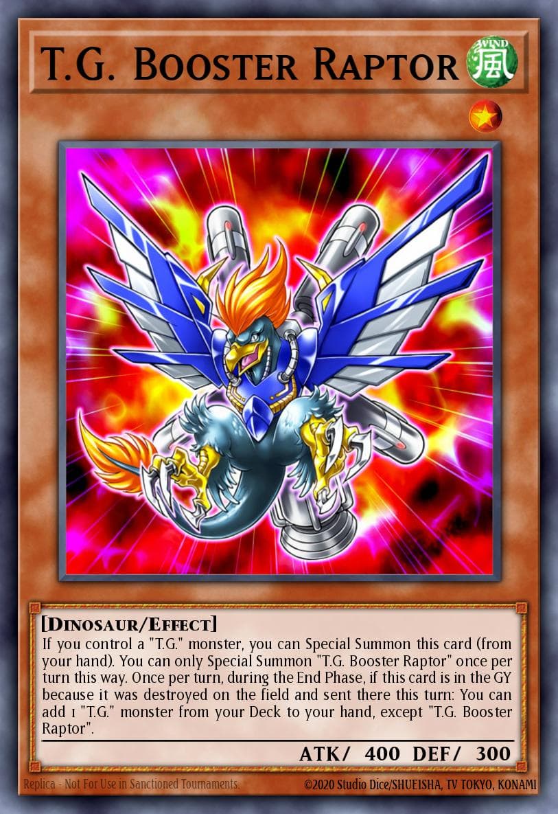T.G. Booster Raptor #OP23-EN019
