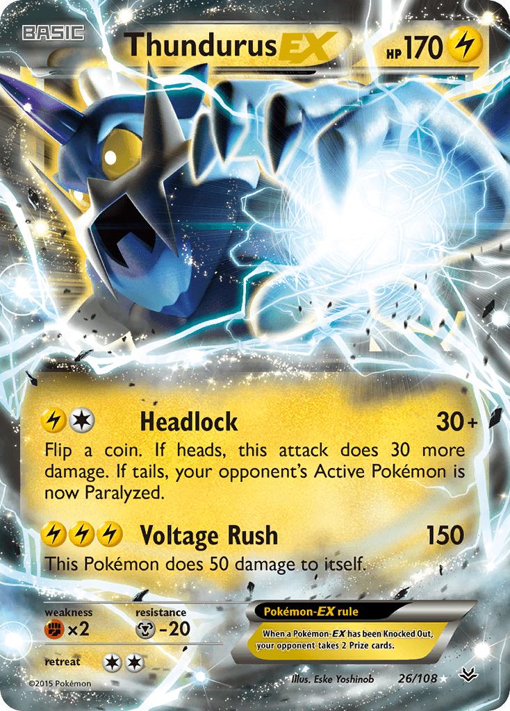 Thundurus EX #26