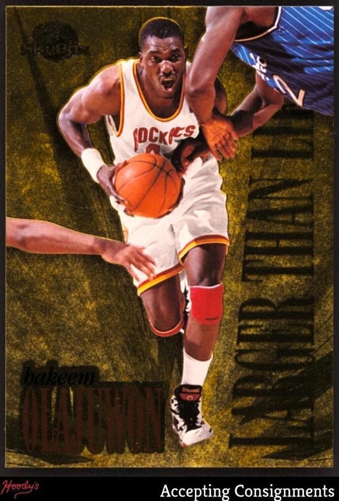 Hakeem Olajuwon 1995 fleer SkyBox Premium