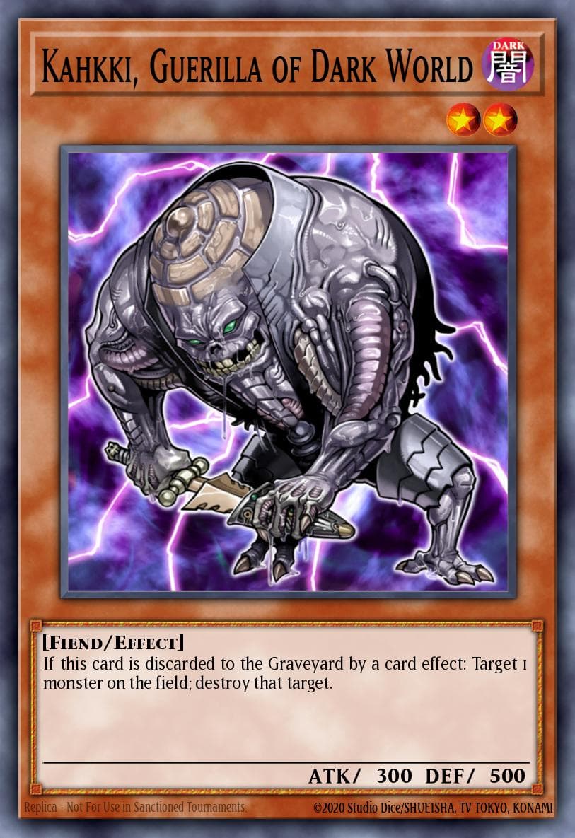 Kahkki, Guerilla of Dark World 2007 Yu-Gi-Oh!