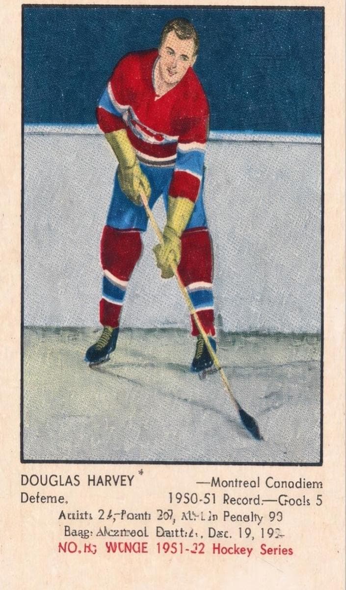 Douglas Harvey 1951 Parkhurst