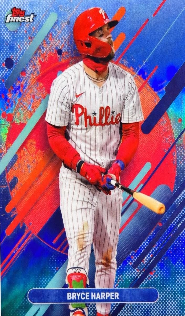 Bryce Harper 2025 topps Topps Finest
