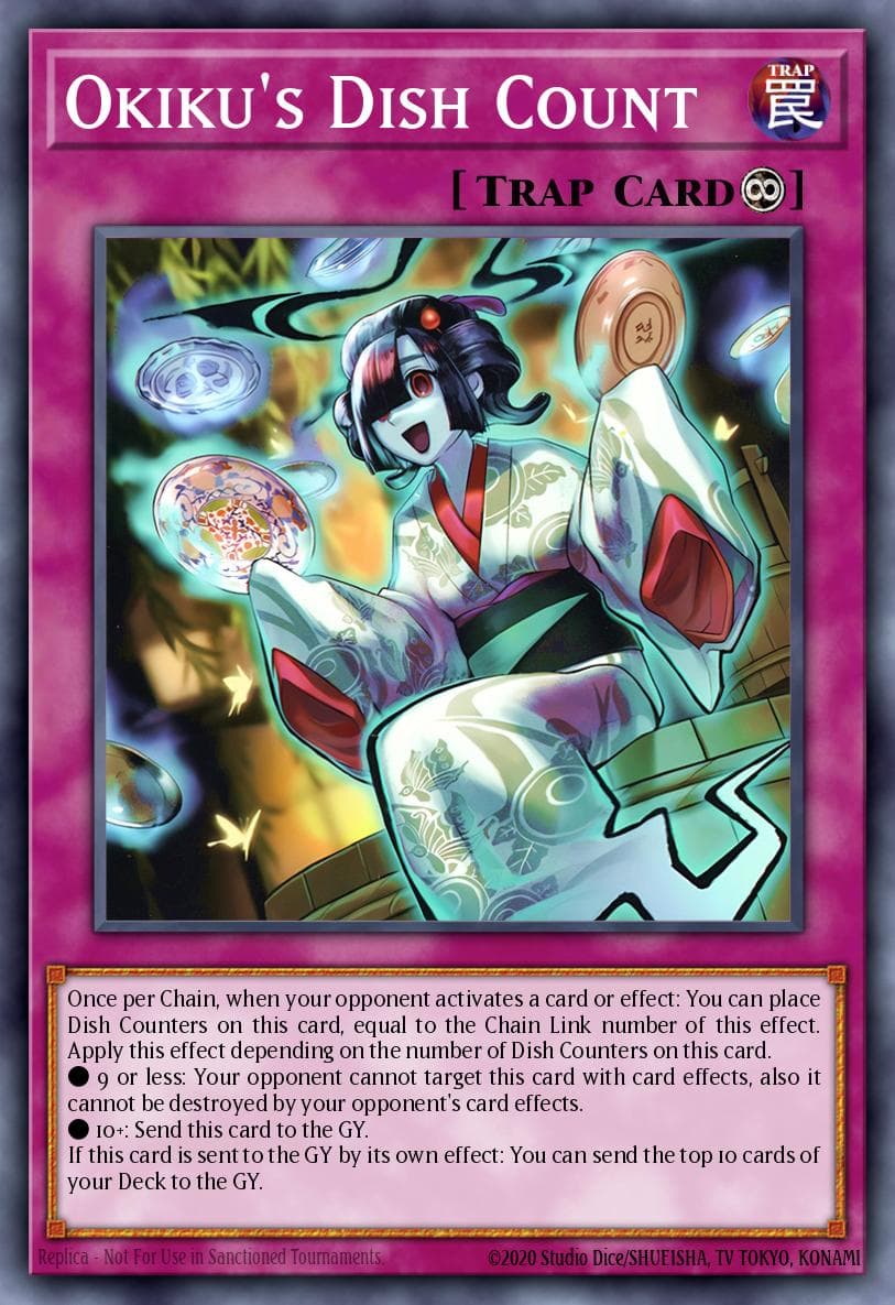 Okiku's Dish Count 2025 Yu-Gi-Oh! Doom of Dimensions