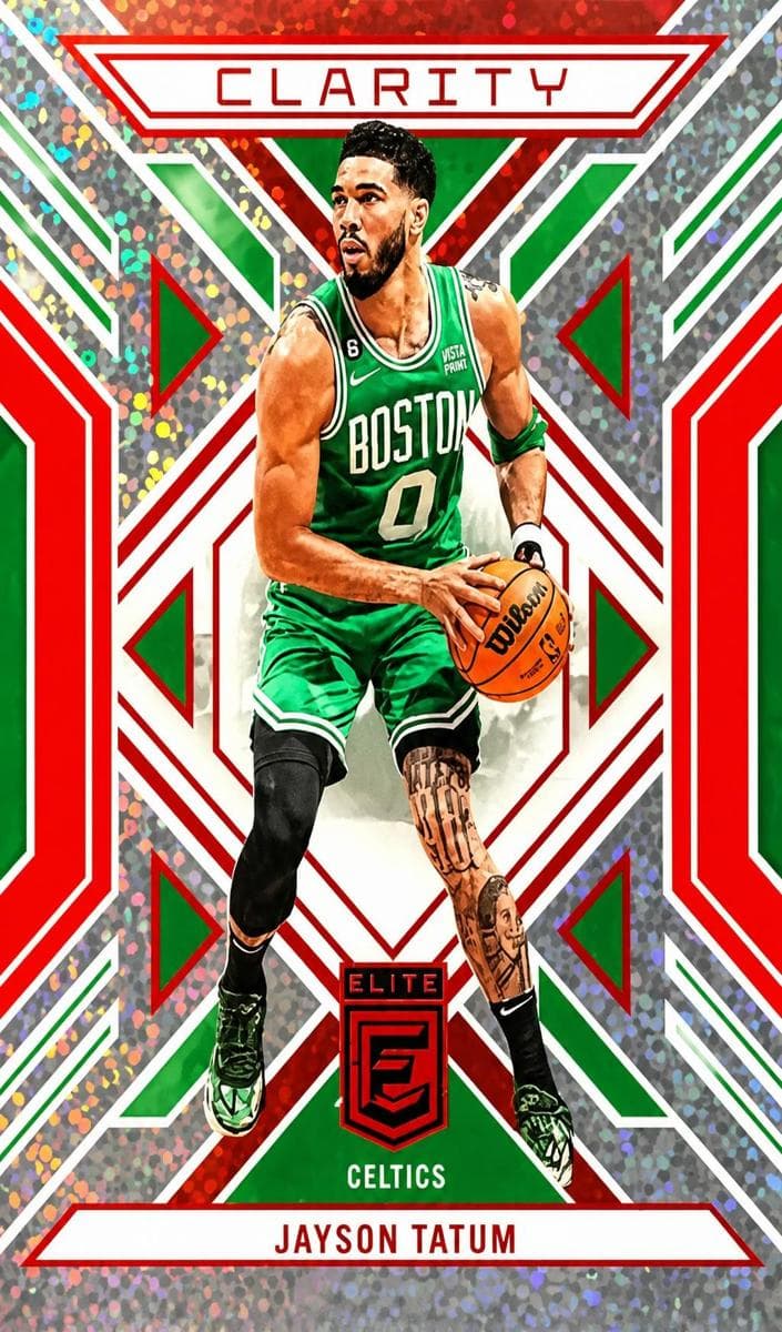 Jayson Tatum 2023 panini Donruss Elite