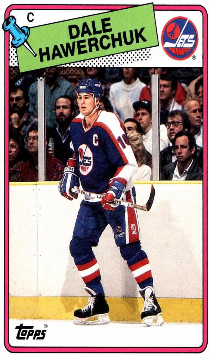 Dale Hawerchuk 1988 topps Topps