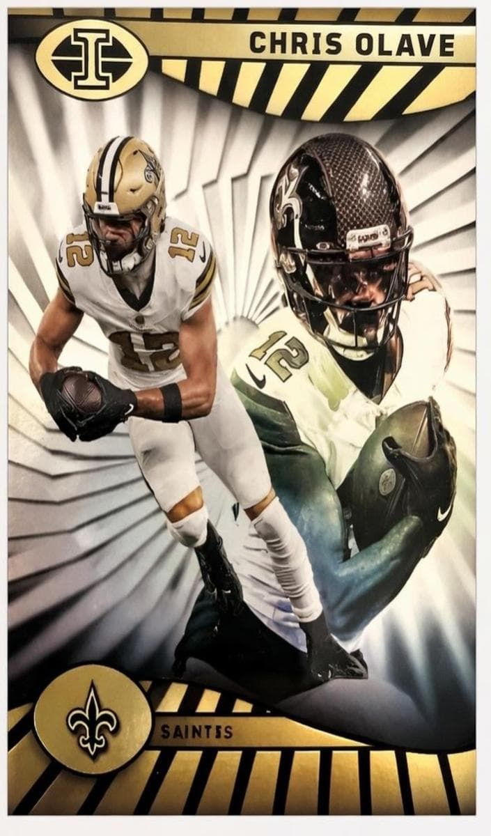 Chris Olave 2024 panini Illusions