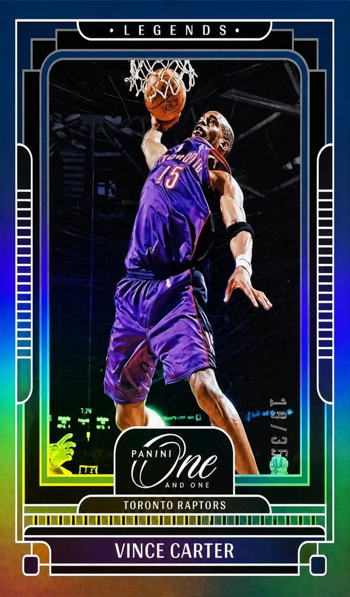 Vince Carter 2024 panini Panini One and One
