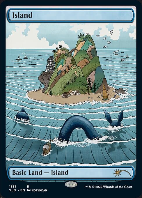 Island 2019 Magic: The Gathering Secret Lair Drop