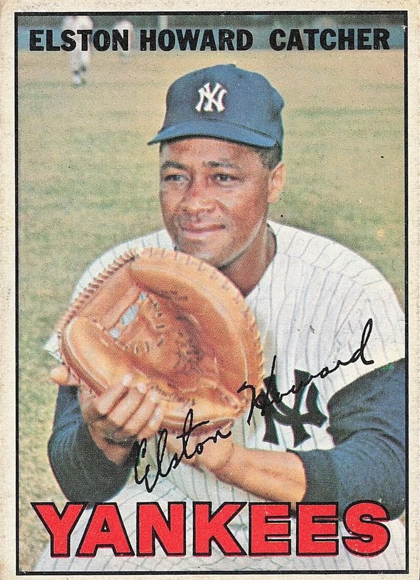 Elston Howard 1967 topps O-Pee-Chee