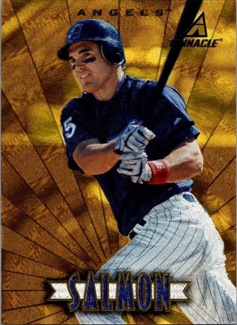 Tim Salmon 1997 unknown New Pinnacle