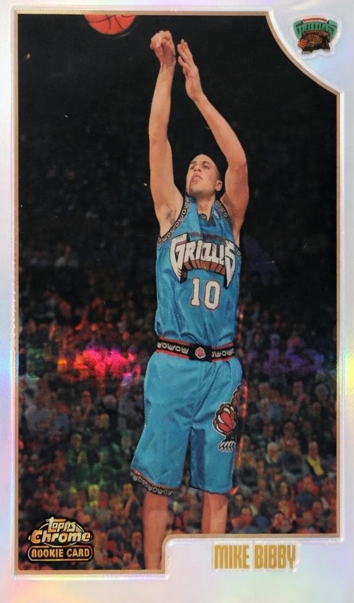 Mike Bibby 1998 topps Topps Chrome