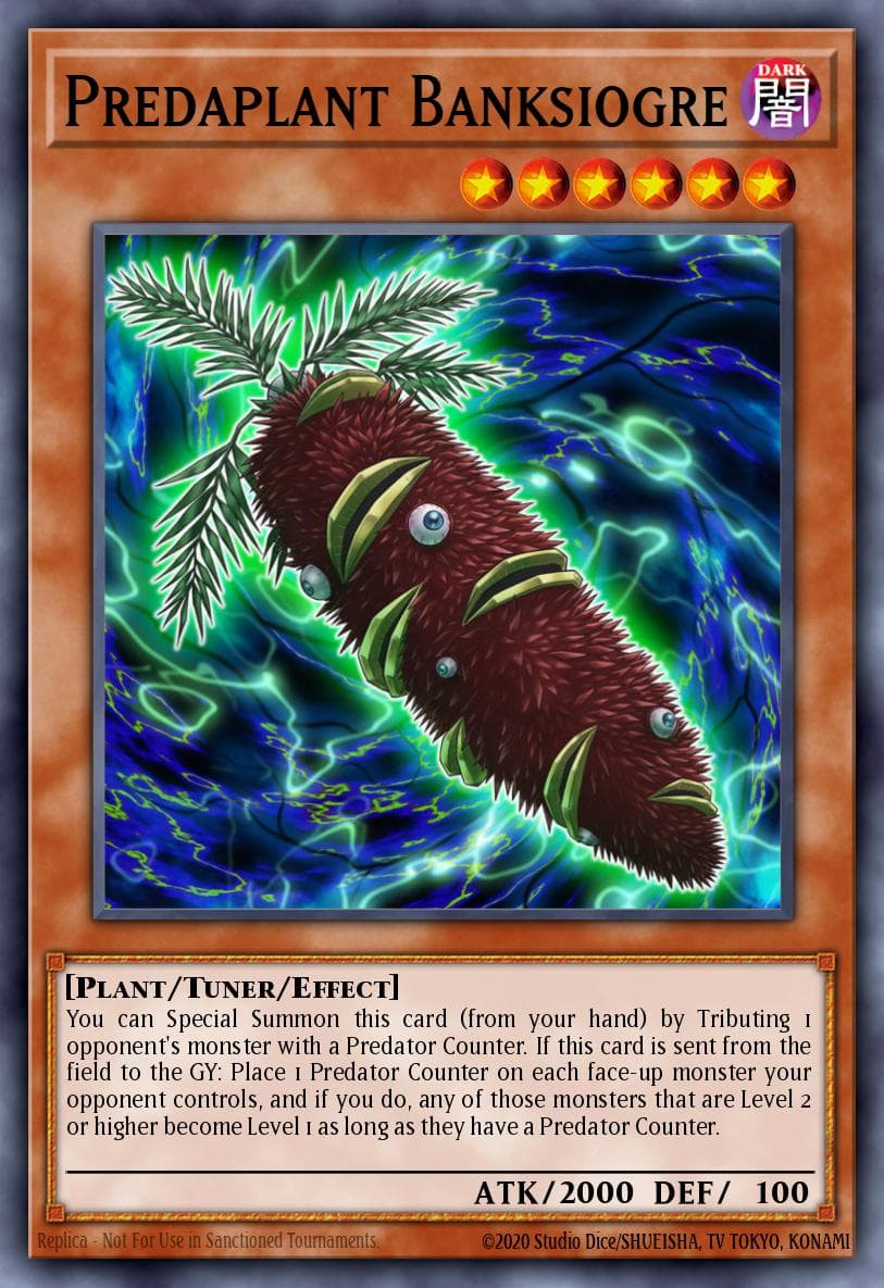 Predaplant Banksiogre 2017 Yu-Gi-Oh! Code of the Duelist