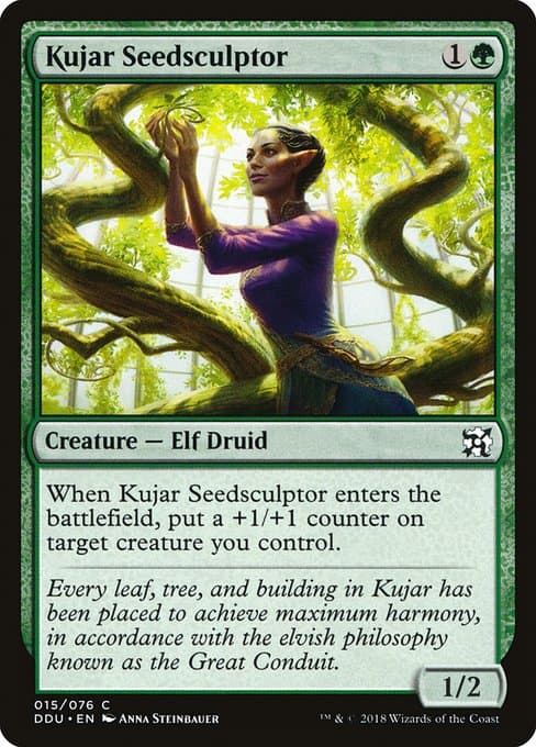 Kujar Seedsculptor 2022 Magic: The Gathering Jumpstart 2022