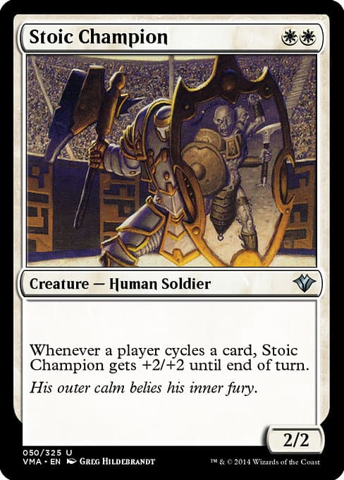 Stoic Champion 2014 Magic: The Gathering Vintage Masters