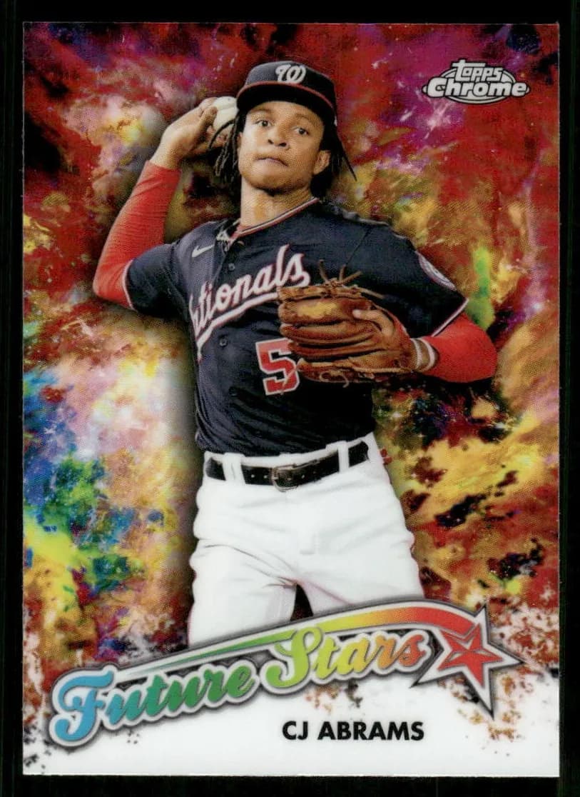 CJ Abrams 2023 topps Topps Chrome