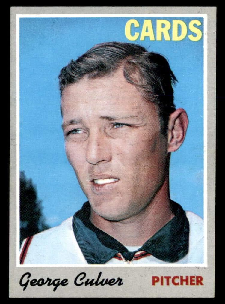 George Culver 1970 topps