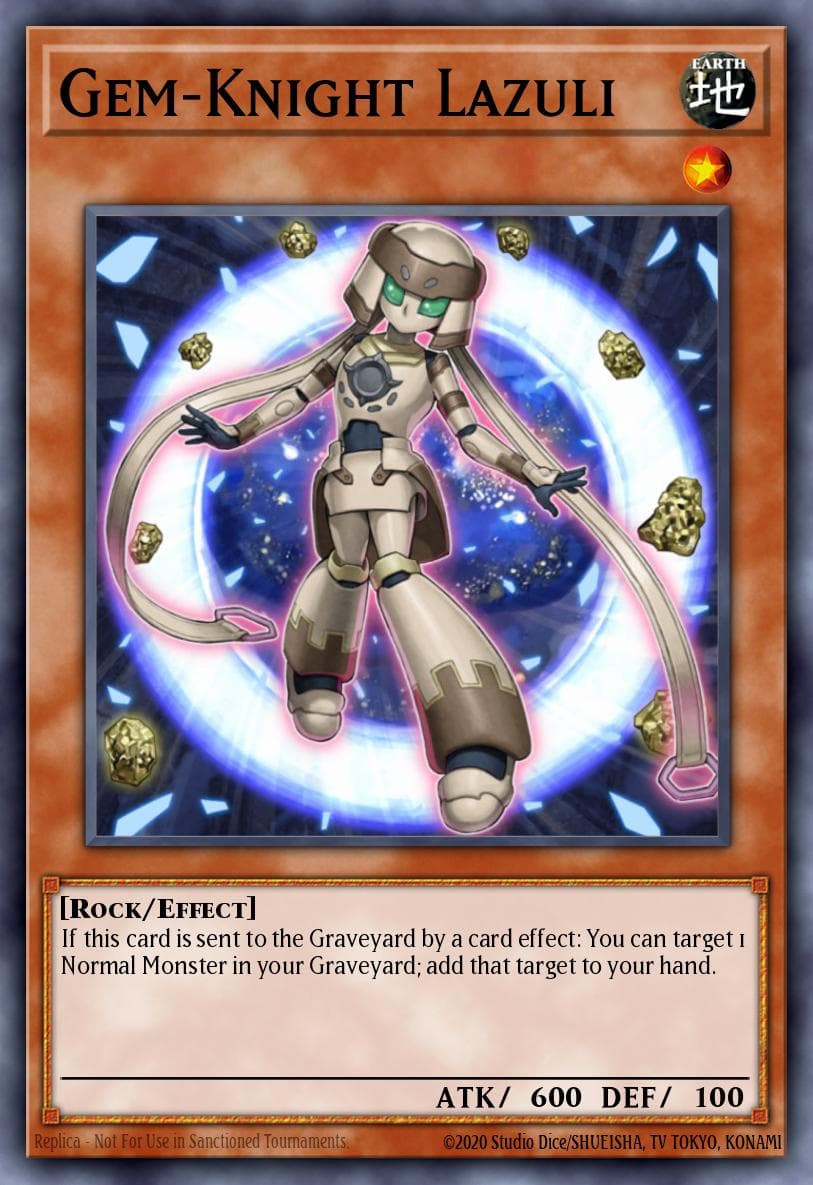 Gem-Knight Lazuli 2012 Yu-Gi-Oh! Duel Terminal 7