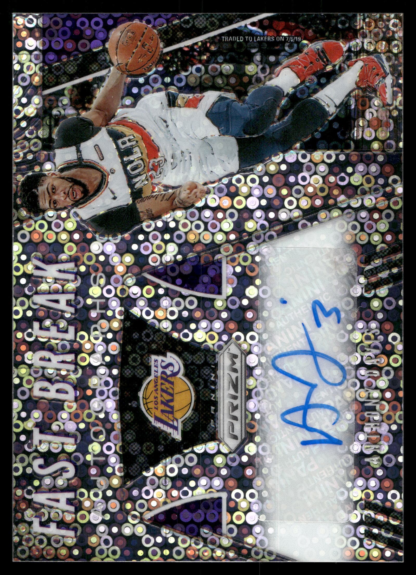 Anthony Davis 2019 panini Panini Prizm