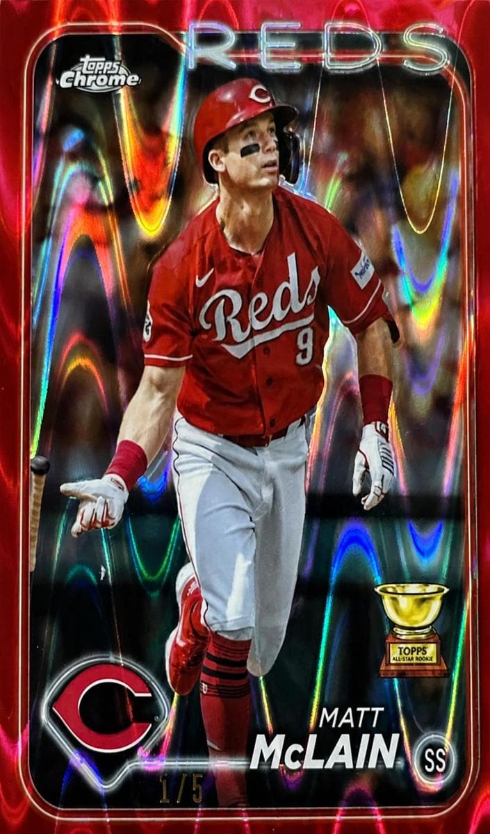 Matt McLain 2024 topps Topps Chrome