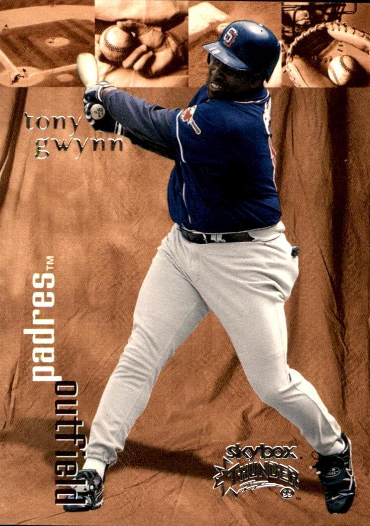 Tony Gwynn 1999 fleer SkyBox Thunder