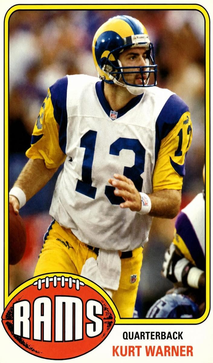 Kurt Warner 2013 topps