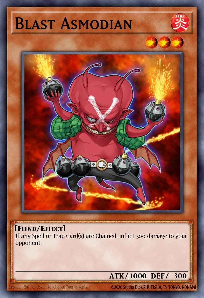 Blast Asmodian 2006 Yu-Gi-Oh! Cyberdark Impact