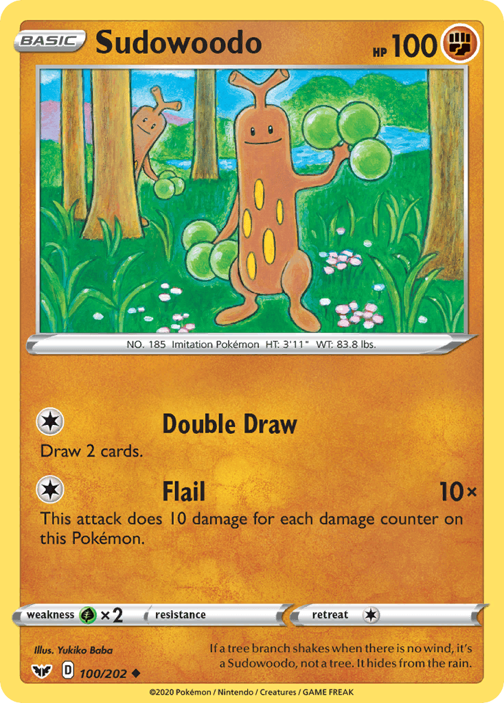 Sudowoodo #100