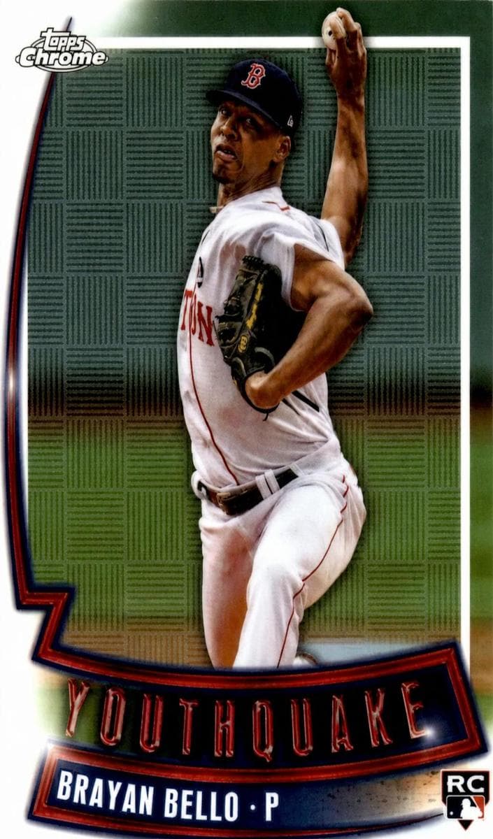 Brayan Bello 2023 topps Topps Chrome Update