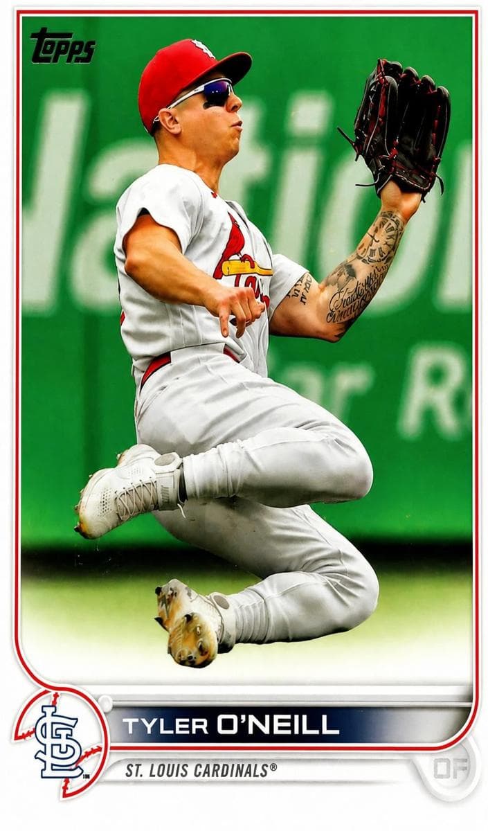 Tyler O'Neill trading card