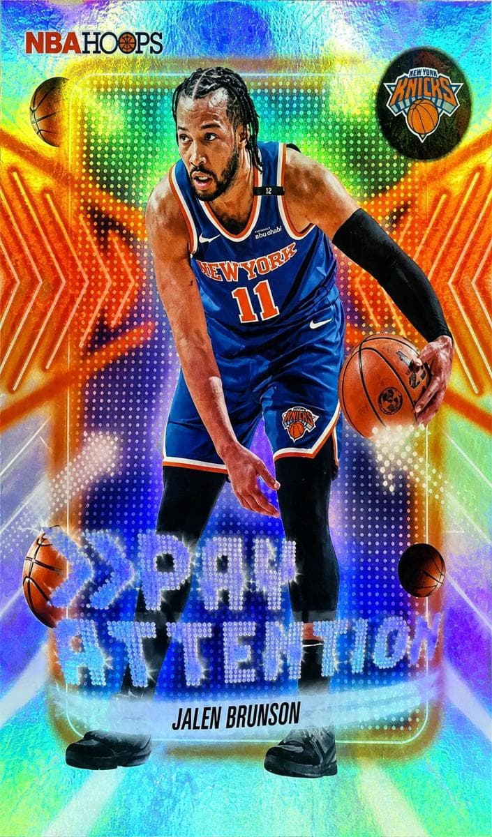 Jalen Brunson 2025 panini NBA Hoops