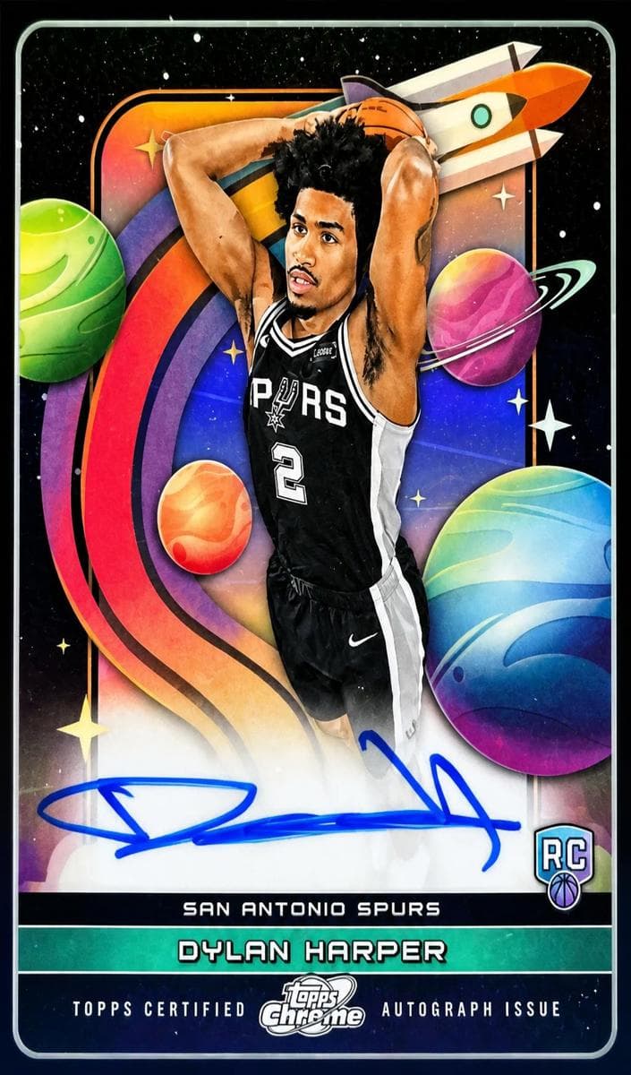 Dylan Harper 2025 topps Topps Cosmic Chrome