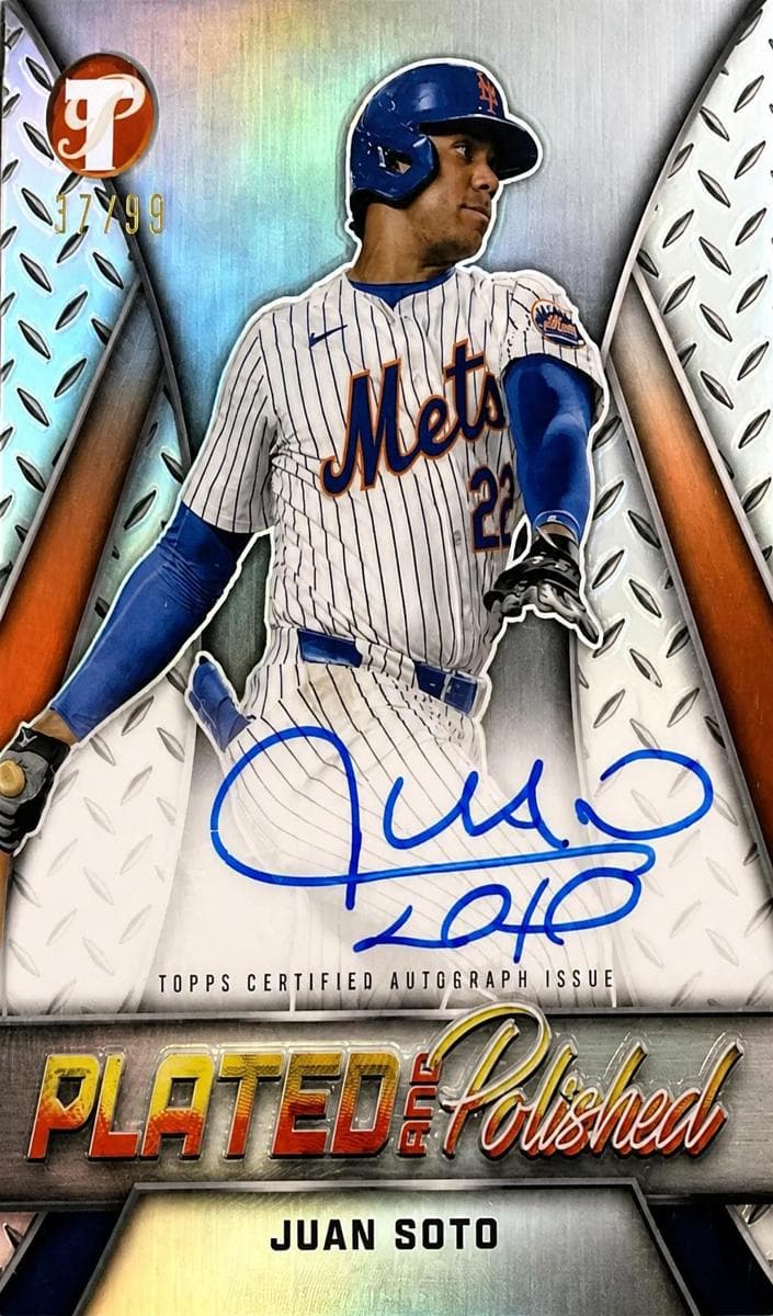 Juan Soto 2025 topps Topps Pristine