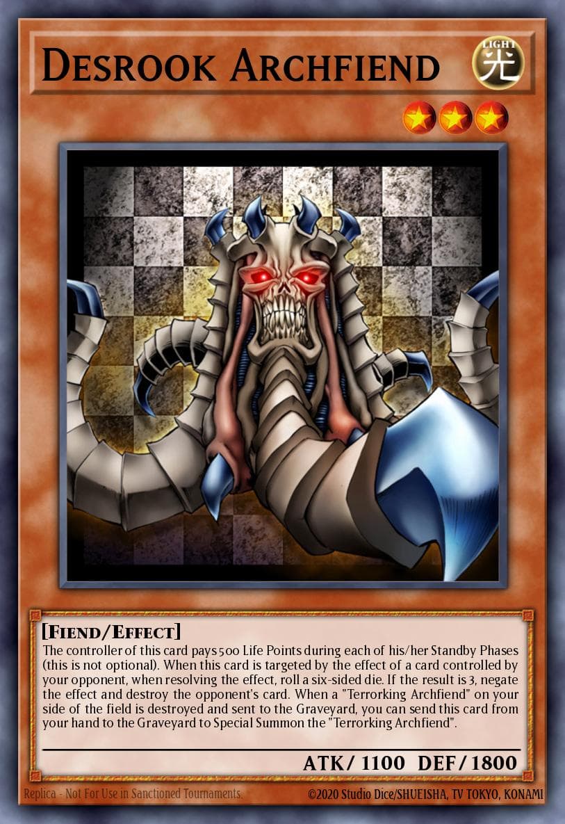 Desrook Archfiend 2003 Yu-Gi-Oh! Dark Crisis