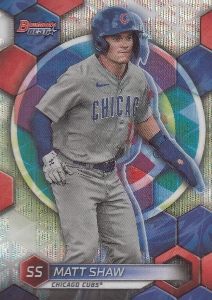 Matt Shaw 2023 bowman Bowman's Best