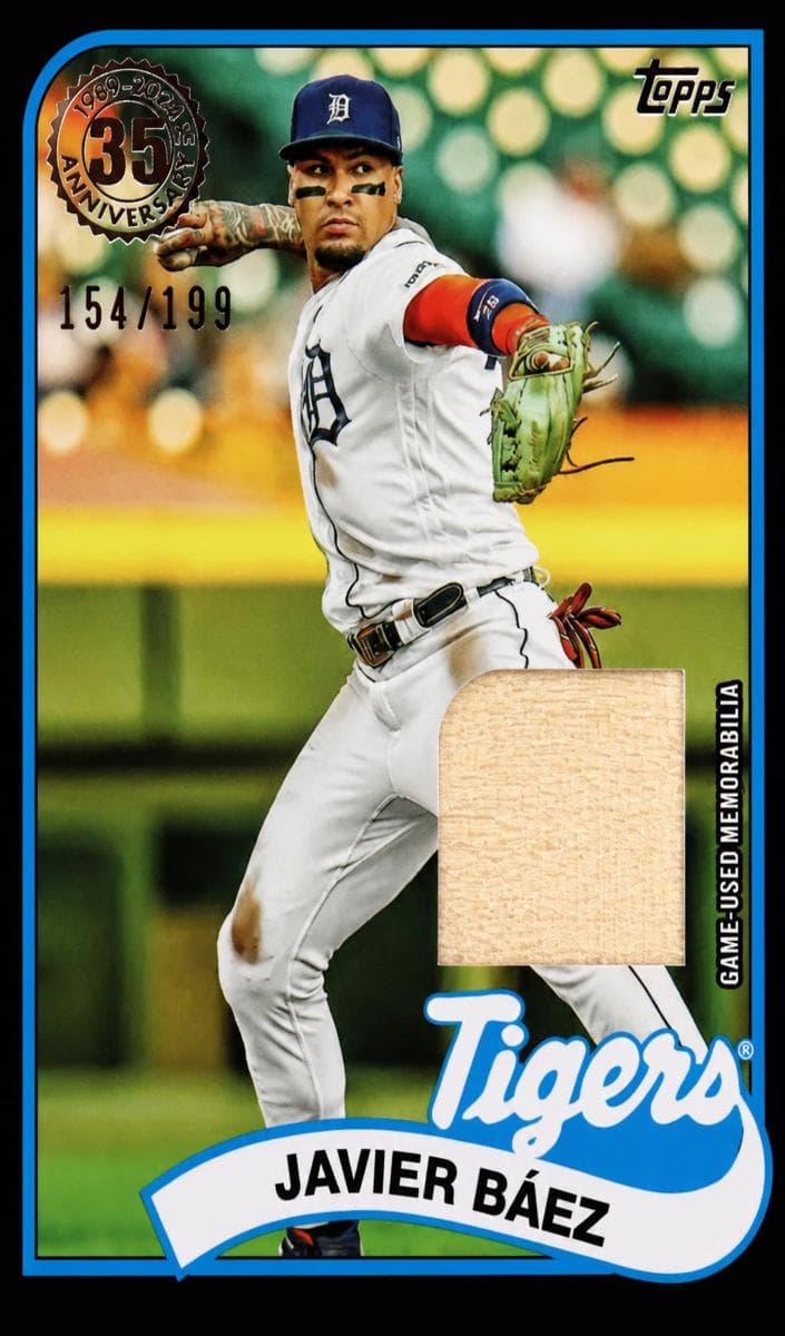 Javier Báez 2024 topps Topps
