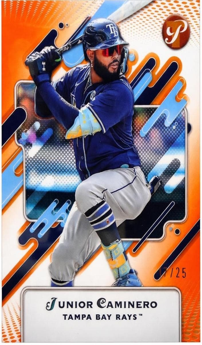 Junior Caminero 2025 topps Topps Pristine